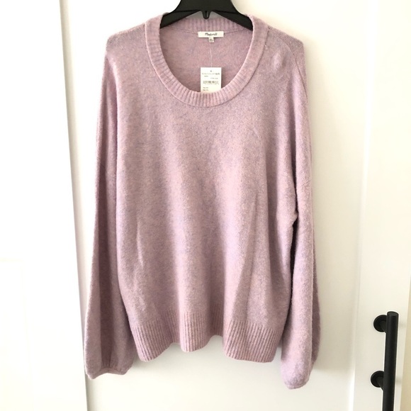Madewell Lilac Purple Payton Pullover Sweater XXL - Picture 2 of 9